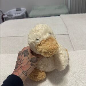 SOLD Retired Tumbly Duck Plush Toy